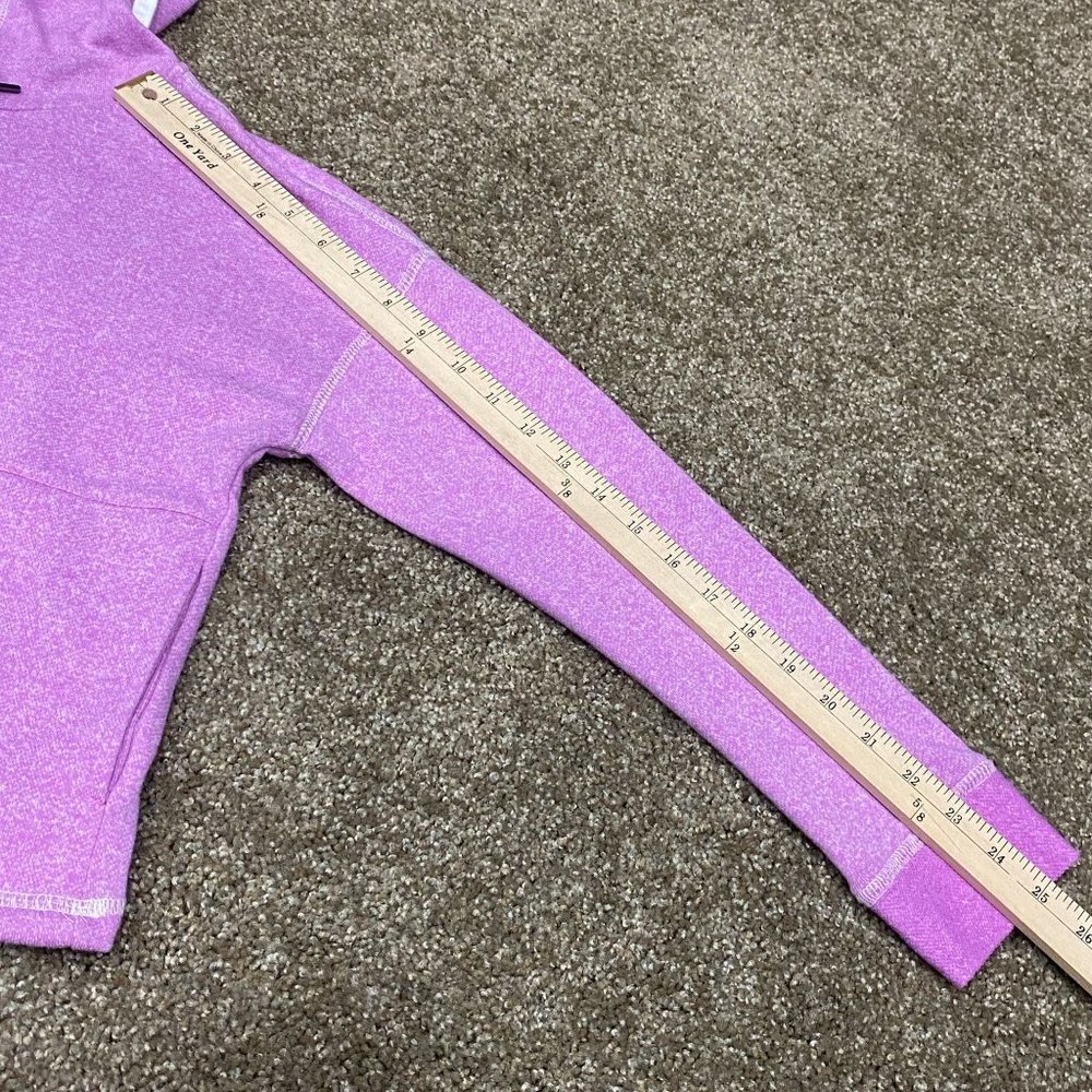 Steve Madden Juniors Youth Teen Sweatshirt, Size Large, Purple Lilac, Pockets - Picture 5 of 9